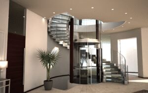 Không nên bố trí cầu thang giữa nhà vì sẽ ảnh hưởng xấu đến tài lộc, sức khỏe và hòa thuận gia đình