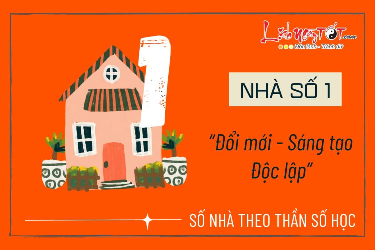 Y nghia nha so 1 theo Than so hoc