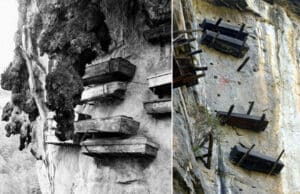 Giải mã bí ẩn tập tục HUYỀN TÁNG – treo quan tài trên vách đá thời cổ xưa