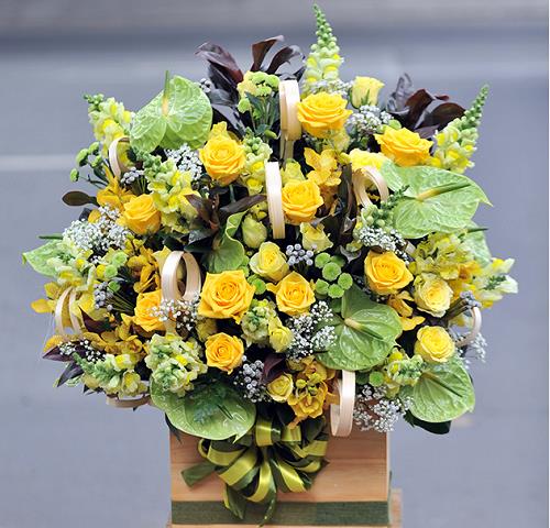 lang hoa khai truong